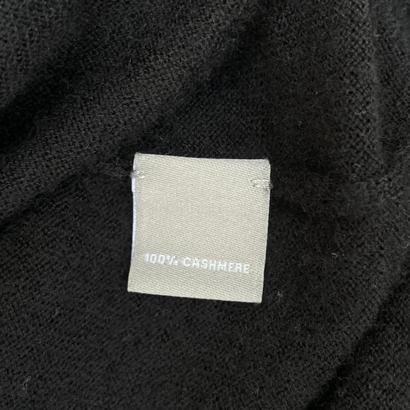 Neiman Marcus The Cashmere Collection Women's Size M  Black Crewneck Studded - Picture 4 of 7